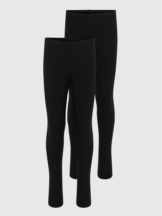 Kids ONLY Kids ONLY Set od 2 para tajica Nille 15250477 Crna Slim Fit