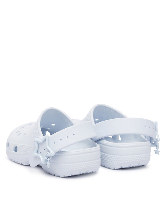 Crocs Crocs Šlepetės Classic Star Buckle Clog 213941 Šviesiai mėlyna