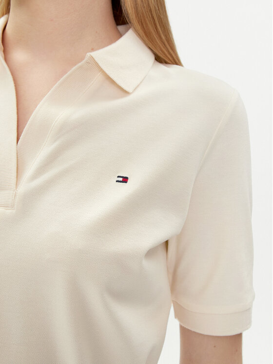Tommy Hilfiger Tommy Hilfiger Hétköznapi ruha WW0WW41278 Ekru Regular Fit