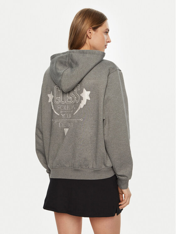 Guess Guess Суитшърт W5RQ00 KBY51 Сив Regular Fit