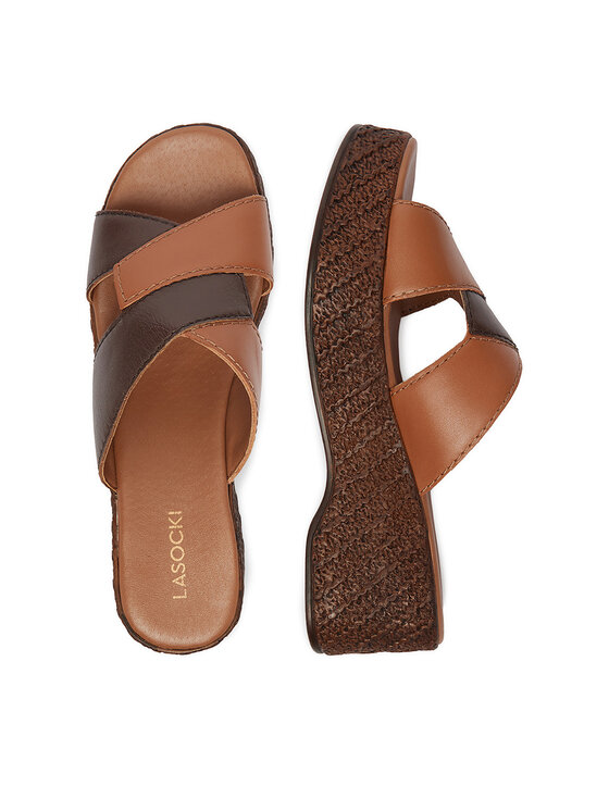 Lasocki Lasocki Pantoletten CEO-WI23-AREMA-02 Braun