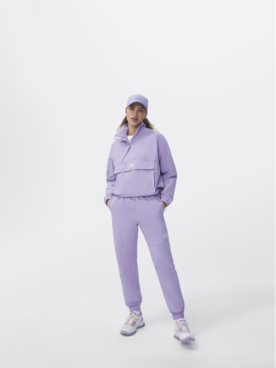 Giacca anorak SP22-KUD102 Viola Regular Fit