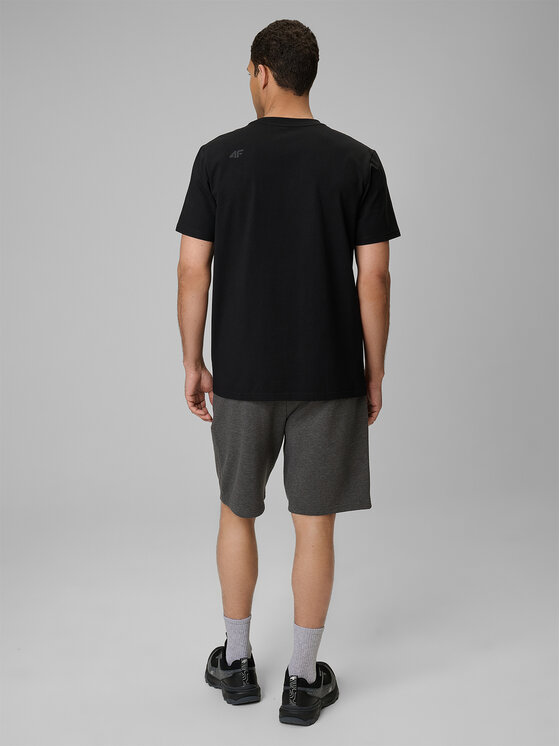 4F 4F Športové kraťasy BASIC+ Tmavosivá Regular Fit