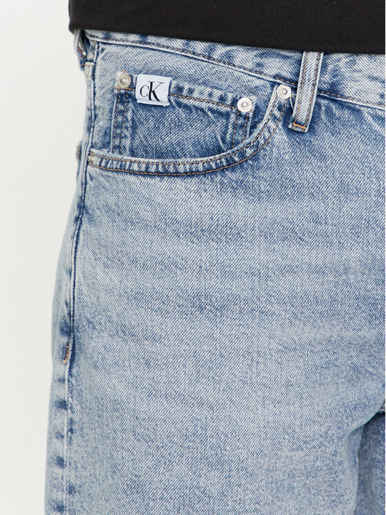 Calvin Klein Jeans Calvin Klein Jeans Kratke traperice J30J324873 Plava Regular Fit