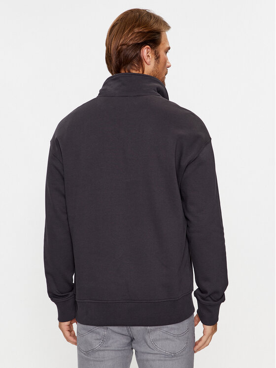 Lee Lee Πουλόβερ 112341671 Μαύρο Relaxed Fit
