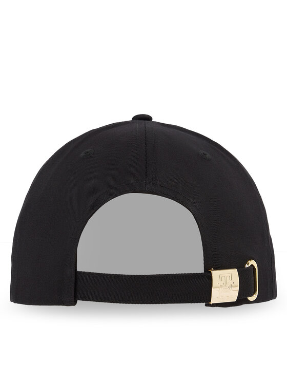 Tommy Hilfiger Tommy Hilfiger Šilterica Elevated Chic Cap AW0AW17128 Crna