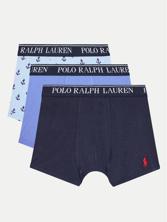 Polo Ralph Lauren Súprava 3 kusov boxeriek 9P5015 Farebná