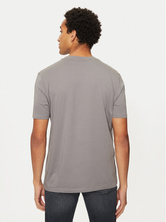 HUGO Hugo T-shirt Dulivio 50467556 Siva Regular Fit