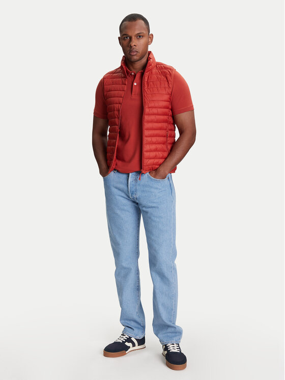 United Colors Of Benetton United Colors Of Benetton Prsluk 2TWDUJ00P Crvena Regular Fit