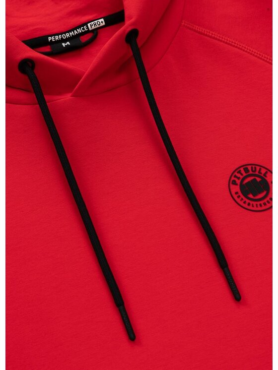 PITBULL PITBULL Bluza DOGWOOD Czerwony Regular Fit