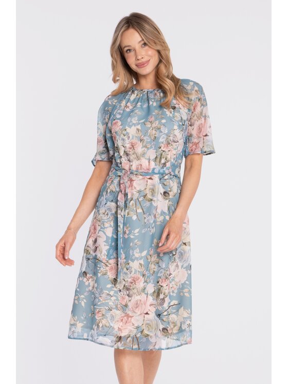 Stylove Stylove Abito da cocktail S435 Blu A-Line Fit