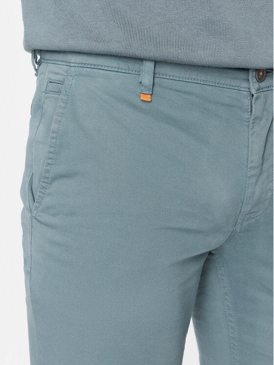 Boss Boss Chino kalhoty 50470813 Modrá Slim Fit