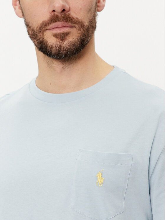 Polo Ralph Lauren Polo Ralph Lauren T-Shirt 710704248226 Niebieski Classic Fit