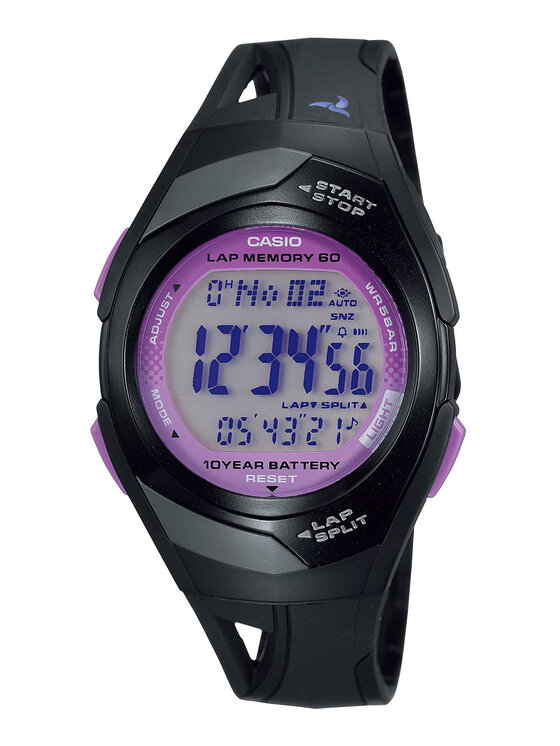 Casio Casio Ρολόι STR-300-1CEG Μαύρο