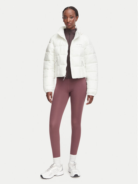 Columbia Columbia Žieminė striukė Puffect™ III Cropped 2171241 Balta Regular Fit