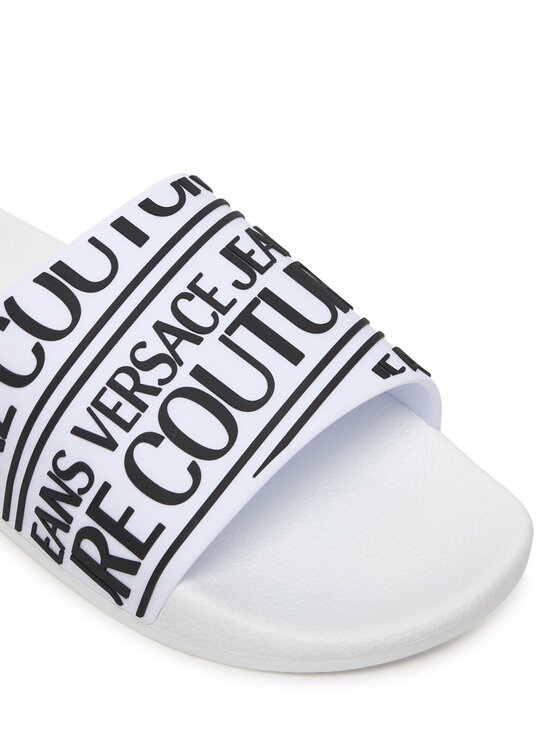 Versace Jeans Couture Versace Jeans Couture Шльопанці 80YA3SQ1 Білий
