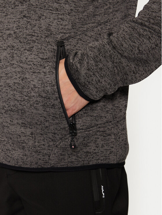 Aulp Aulp Technisches Sweatshirt Navoy Grau Regular Fit