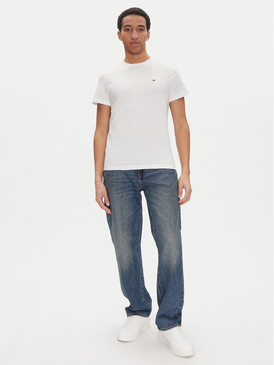 Tommy Jeans Tommy Jeans 2er-Set T-Shirts DM0DM21344 Bunt Slim Fit