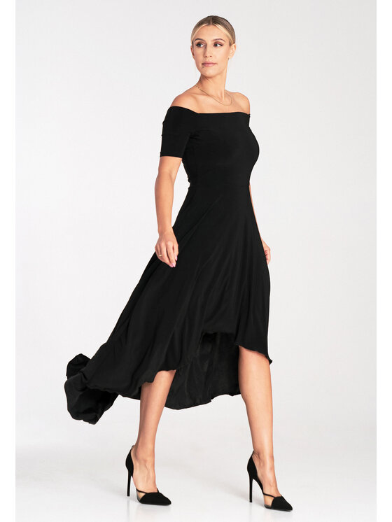FIGL FIGL Abito da sera M1032 Nero Regular Fit