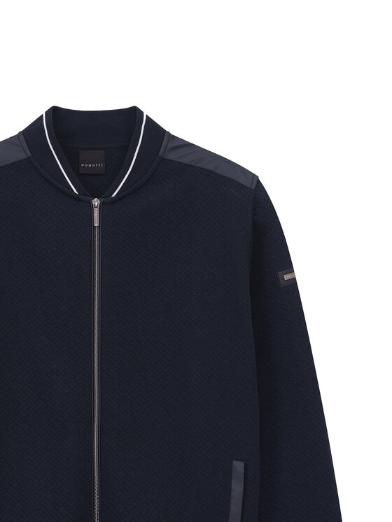 Bugatti Bugatti Sweatshirt 8750-15174E Dunkelblau Regular Fit