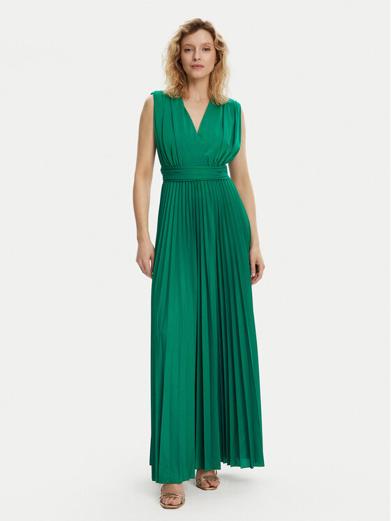 Morgan Morgan Rochie de seară 251-REINE1 Verde Regular Fit