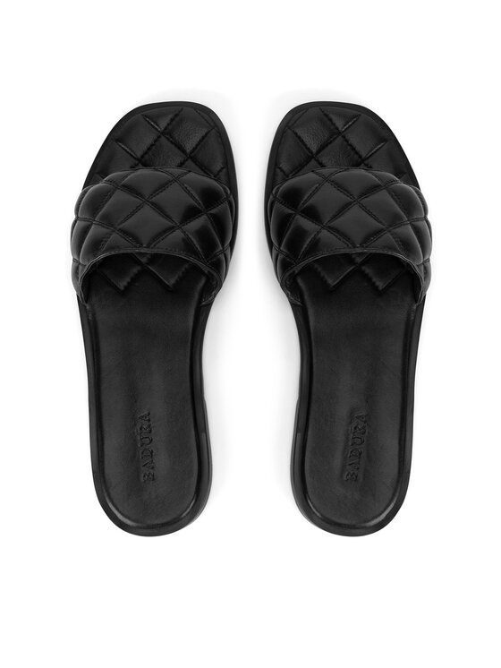 Badura Badura Şlapi HAPPY-08W3-086 Negru