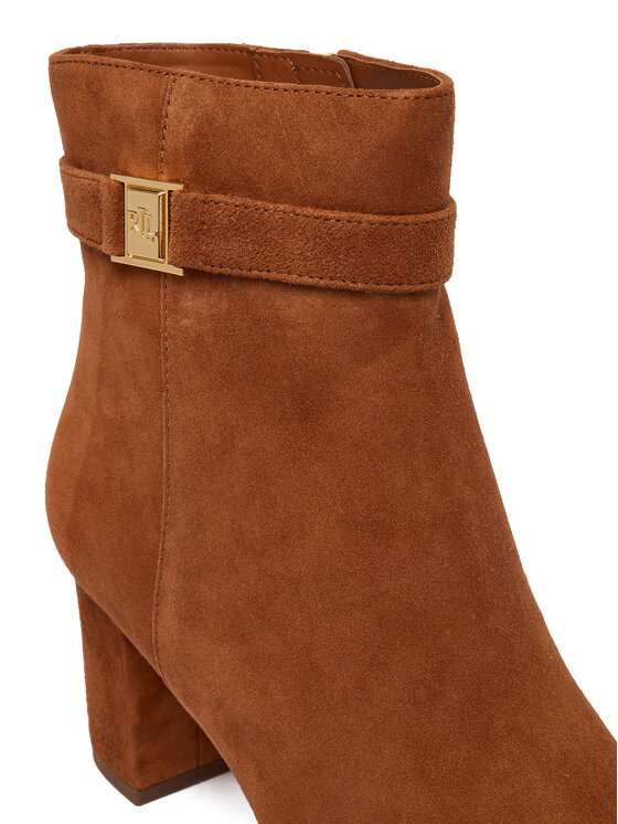LAUREN RALPH LAUREN LAUREN RALPH LAUREN Īsie zābaki Kellie Bt Hi 802967827002 Brūns