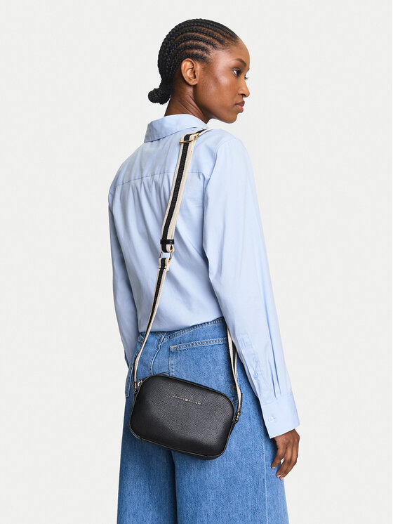 Tommy Hilfiger Tommy Hilfiger Torbica AW0AW17450 Crna