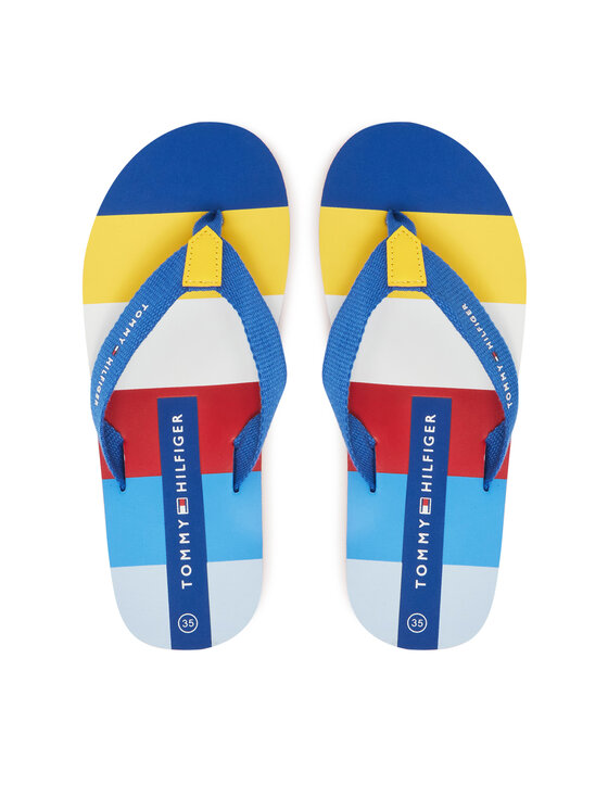 Tommy Hilfiger Tommy Hilfiger Flip-flops T3X8-33907-0058Y913 S Sötétkék