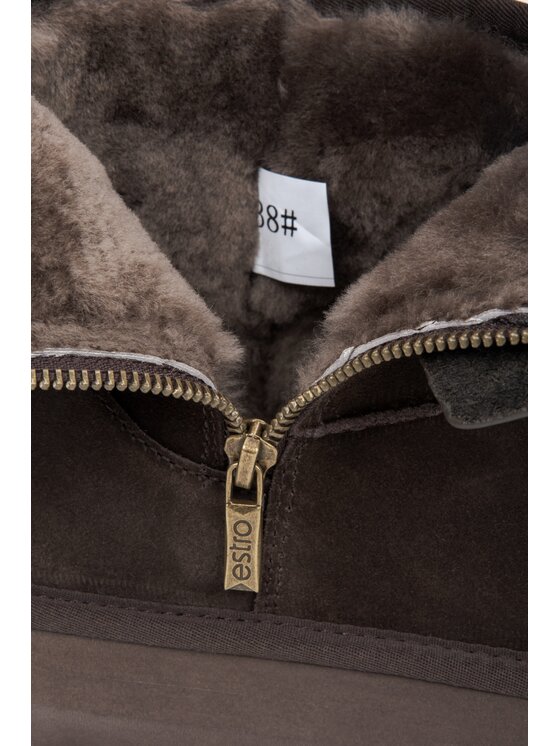 Estro Estro Snehule ER00117615 Hnedá