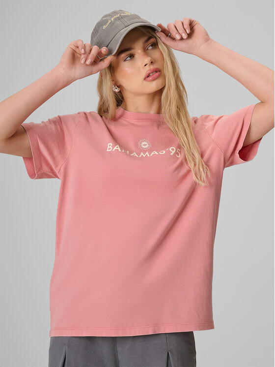4F 4F T-Shirt APRES SEA Koralowy Loose Fit