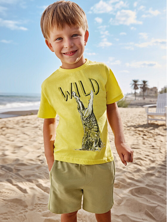 Completo T-shirt e pantaloncini 3674 Multicolore