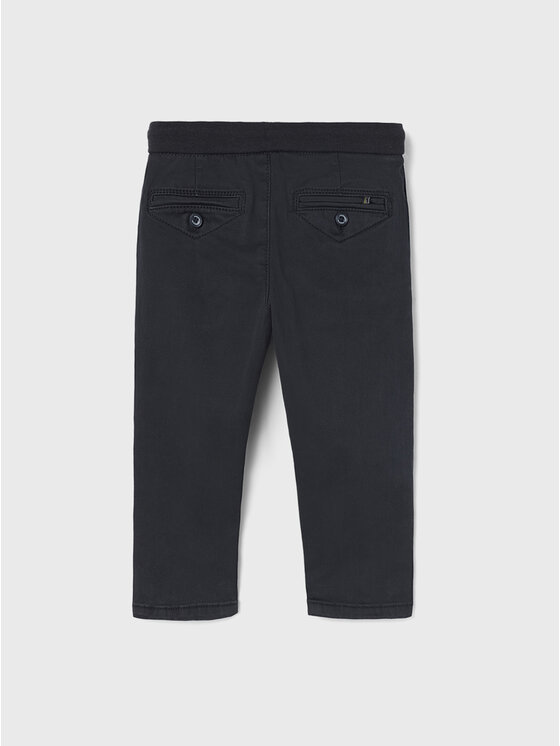 Mayoral Mayoral Spodnie materiałowe 2525 Granatowy Slim Fit