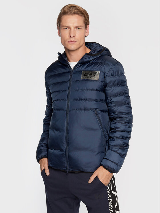 EA7 Emporio Armani EA7 Emporio Armani Vatovaná bunda 6LPB16 PN5ZZ 1554 Tmavomodrá Regular Fit