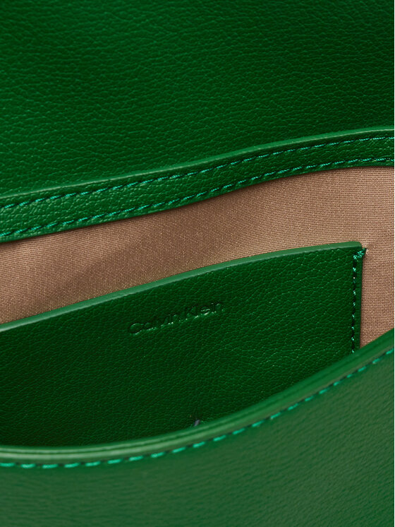 Calvin Klein Calvin Klein Torebka Minimal Monogram Shoulder Pouch LV04K3161G Zielony