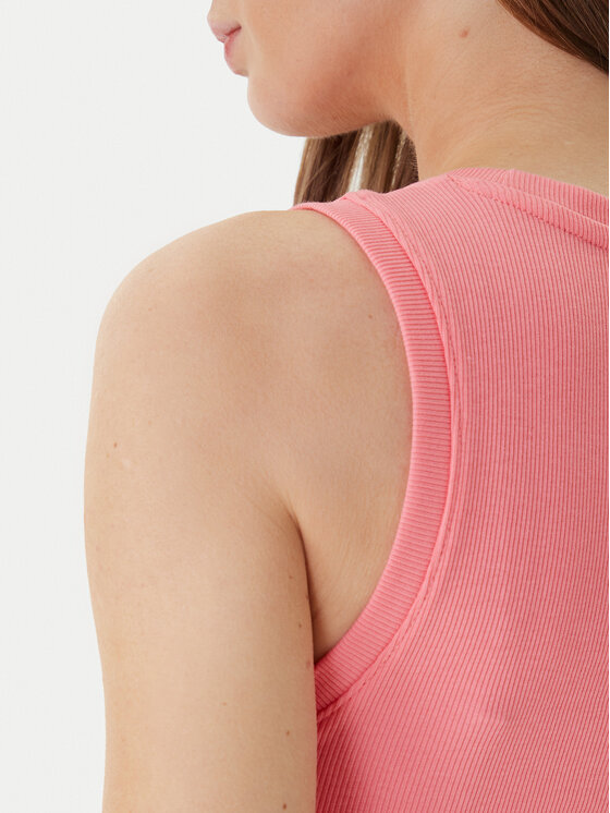 Tommy Jeans Tommy Jeans Top Essential DW0DW20673 Rosa Slim Fit