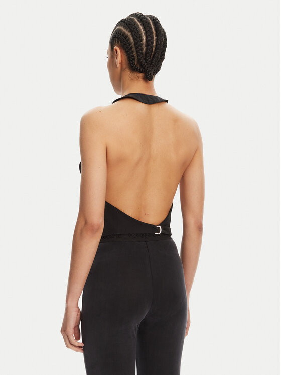 Morgan Morgan Kamizelka 251-CTEO.F Czarny Slim Fit