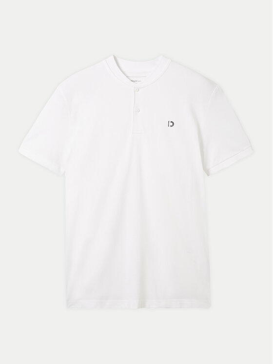 Tom Tailor Denim Tom Tailor Denim Polo 1041183 Biały Regular Fit
