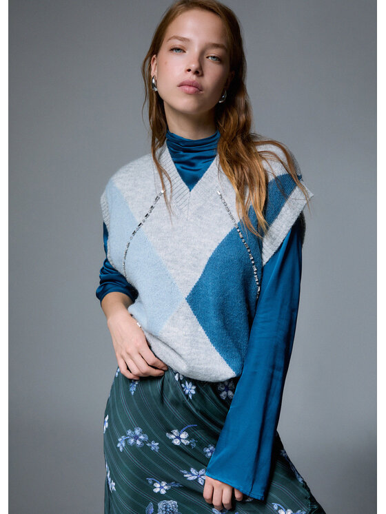 Liu Jo Liu Jo Maglione WF6183MA15RL9196 Azzurro chiaro Regular Fit