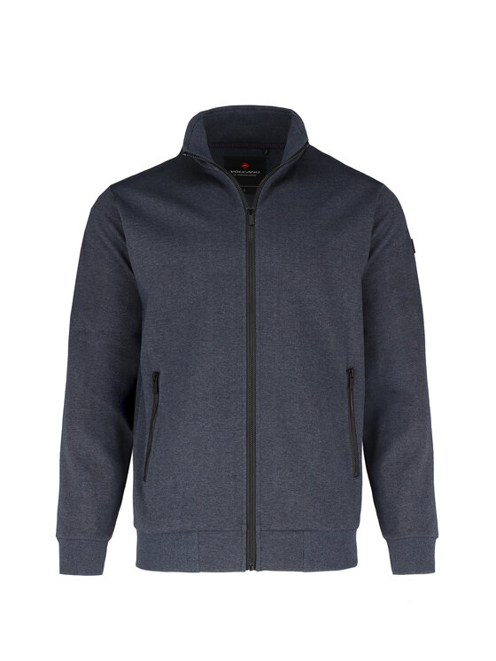 Volcano Volcano Bluza B-SWED Niebieski Regular Fit