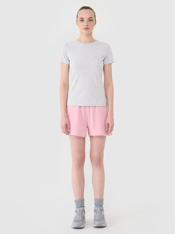 4F 4F T-Shirt NOS Szary jasny Slim Fit