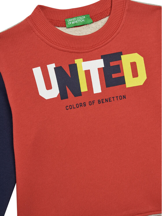 United Colors Of Benetton United Colors Of Benetton Bluza 3J70G10HW Kolorowy Regular Fit