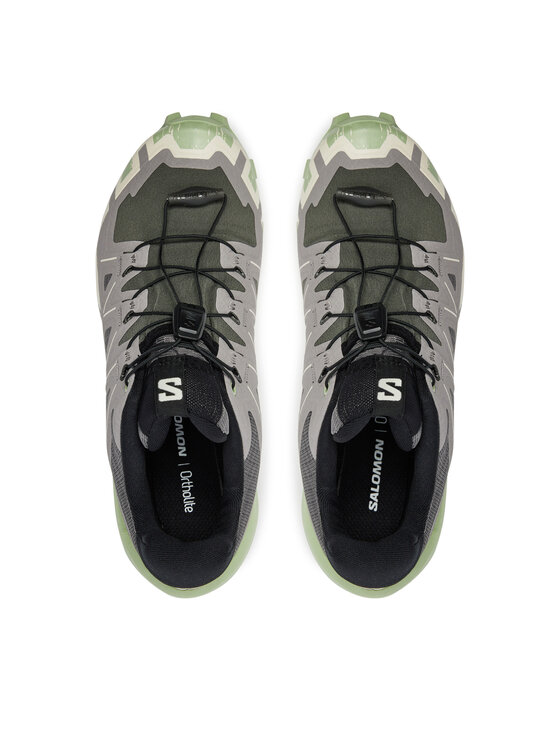 Salomon Salomon Buty do biegania Speedcross 6 L47582000 Szary