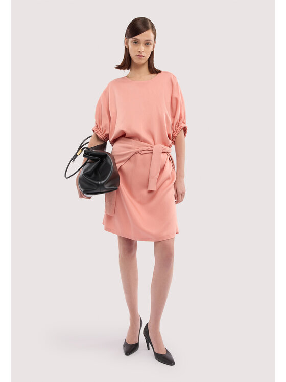 Trussardi Trussardi Sukienka wieczorowa 75116000165N019 Różowy Regular Fit