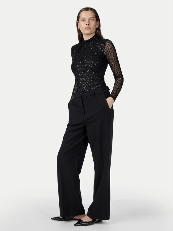 YAS YAS κορμάκι Siro 26035482 Μαύρο Slim Fit