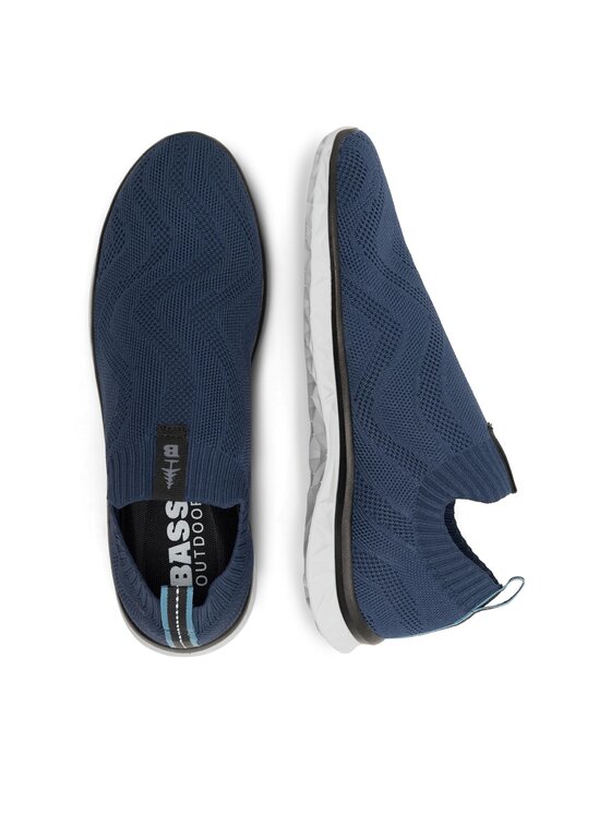 BASS OUTDOOR BASS OUTDOOR Sneakers aus Stoff BA22A305 Dunkelblau