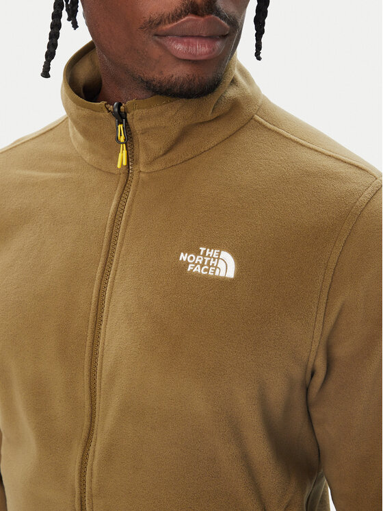 The North Face The North Face Flis Glacier NF0A8D0R Khaki Regular Fit