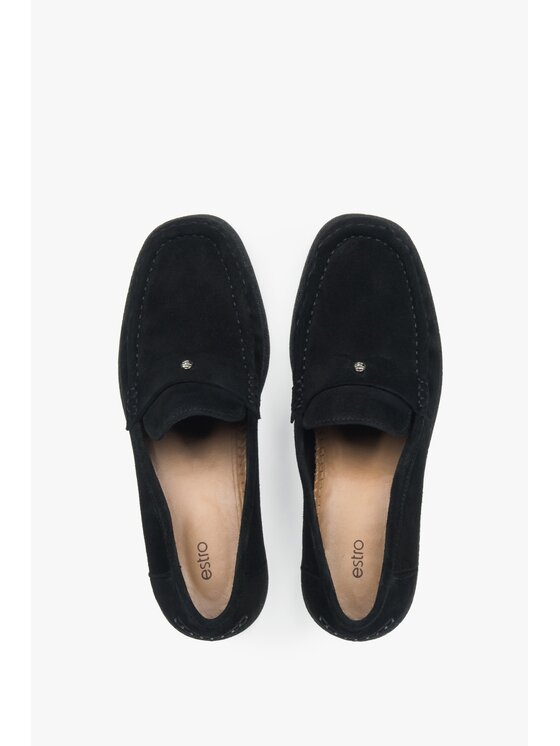 Estro Estro Mokasíny ER00118014 Černá
