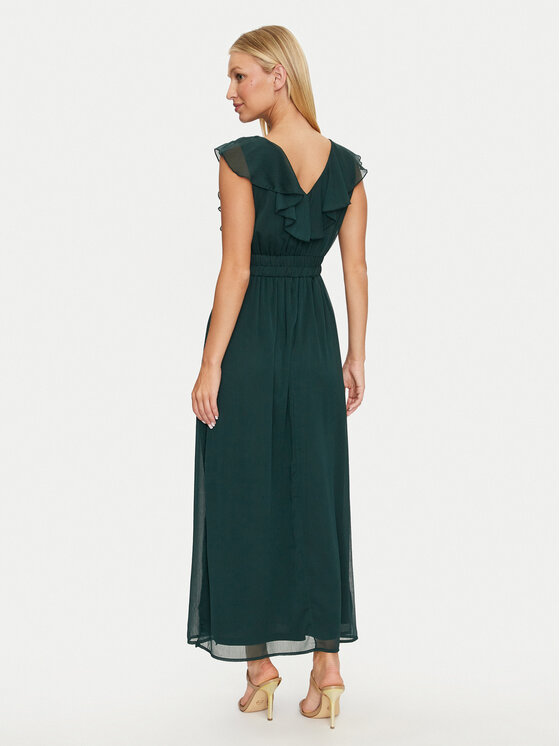 Vila Vila Abendkleid Falia 14097028 Grün Regular Fit