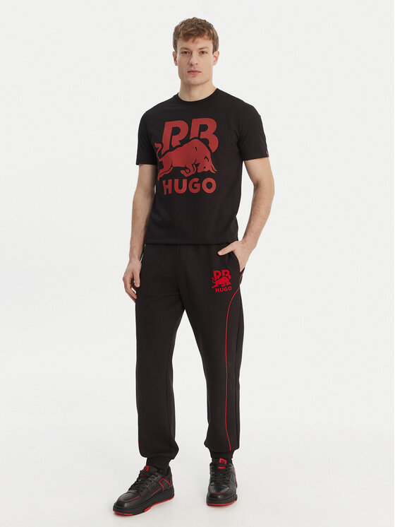 HUGO HUGO T-Shirt Dlix_RB 50559696 Černá Regular Fit